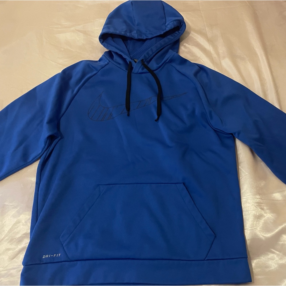 Blue Nike hoodie